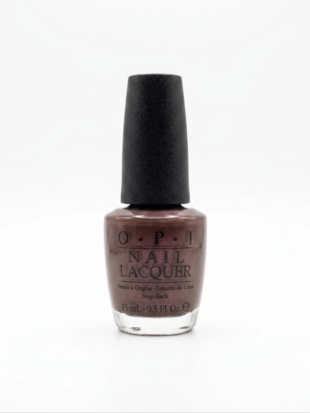 ​OPI Nail Lacquer NL F60 I KNEAD SOUR-DOUGH Metallic Rosewood Brown Rare VHTF
